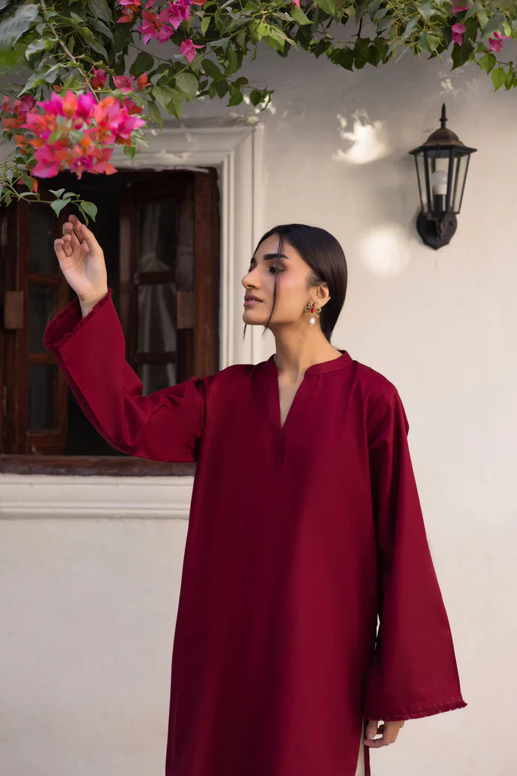 2PC Embroidered Suit