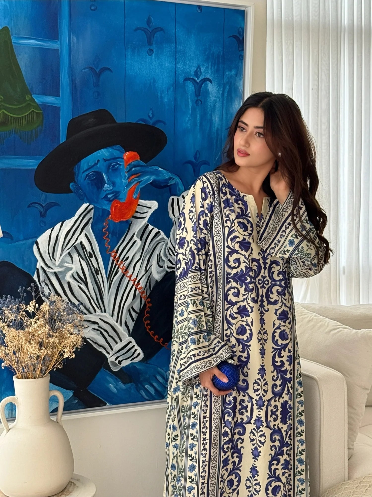 PRINTED KAFTAN