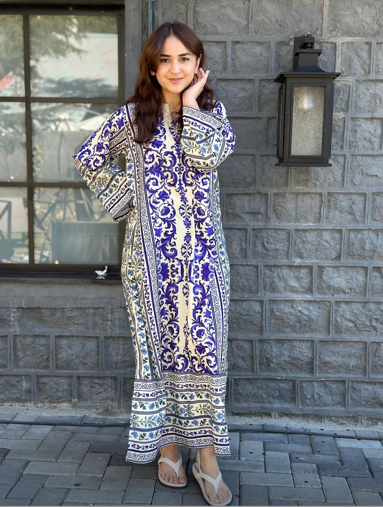 PRINTED KAFTAN